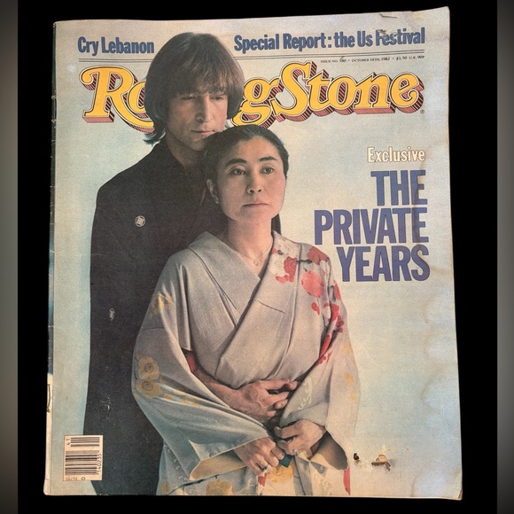 Rolling Stone Other - Vintage 1982 Rolling Stones Magazine featuring John Lennon